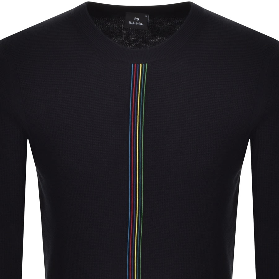 Alternative Image for ProductPS By Paul Smith Crew Neck Knit Jumper Black2
